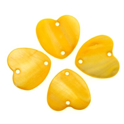 Perlmutt Herzchen ca. 20mm / 10 Stück Perlmutt Herzchen ca. 20mm / 10 Stück
