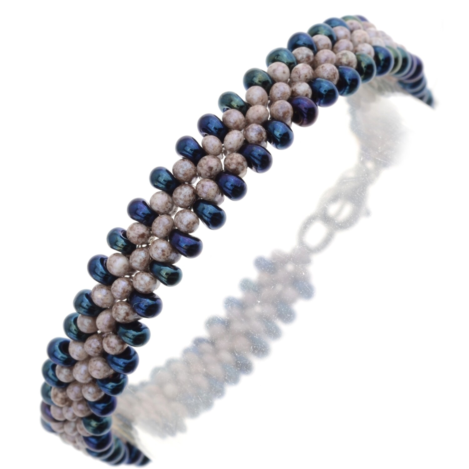 Schmuckherstellung Set 44/ Perlenarmband selber machen DIY Kit mit Perlen + Anleitung + Zubehör