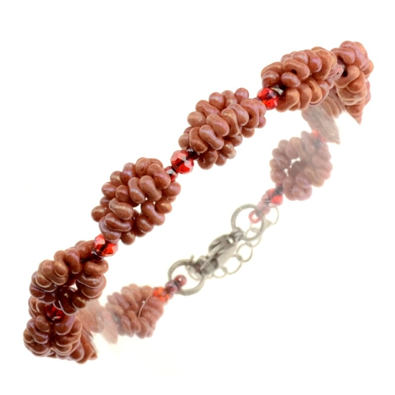 Schmuckherstellung Set 46/ Perlenarmband selber machen DIY Kit mit Perlen + Anleitung + Zubehör