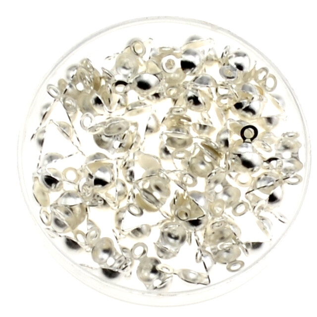 Quetschkalotten Edelstahl 7.5x4x3.5 mm / 16 Stück