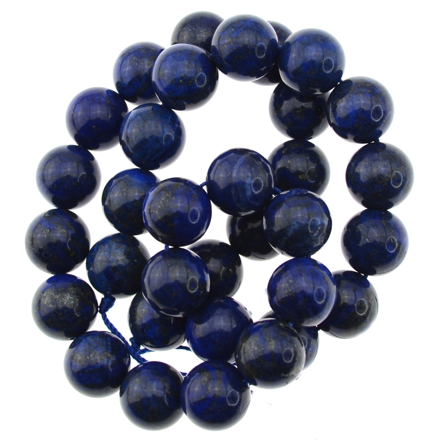 Lapislazuli Perlen rund 12mm/ Strang ca. 40cm