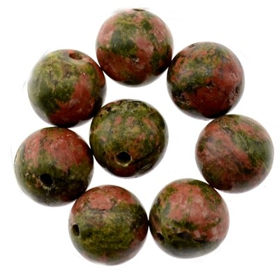 Unakit Kugel 12mm   / 5 Stück
