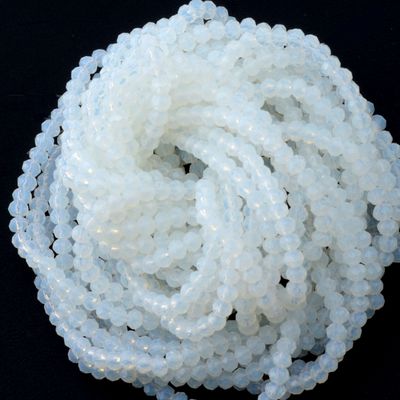 Rondellen Glasperlen 2mm facettiert / 40 Stück Rondellen Glasperlen 2mm facettiert / 40 Stück