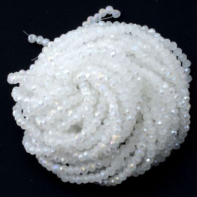 Rondellen Glasperlen 2mm facettiert / 40 Stück Rondellen Glasperlen 2mm facettiert / 40 Stück
