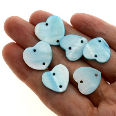 Perlmutt 15x15mm / 10 Stück Perlmutt 15x15mm / 10 Stück