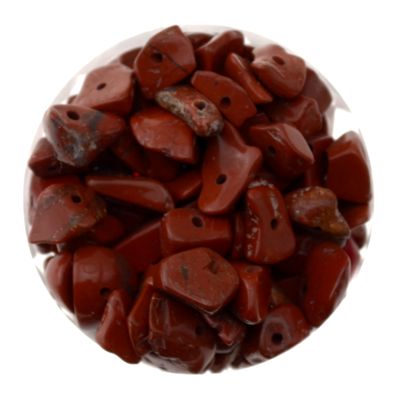 Roter Jaspis Splitter / 50 Stück