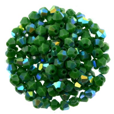 Doppelkegel Kristall Glas Perlen 4mm / 40 Stück Doppelkegel Kristall Glas Perlen 4mm / 40 Stück