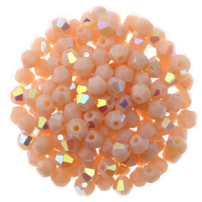 Doppelkegel Kristall Glas Perlen 4mm / 40 Stück Doppelkegel Kristall Glas Perlen 4mm / 40 Stück