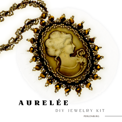 DIY-Schmuckset „Aurelée“ – Vintage-Cabochon-Anhänger selbst gestalten
