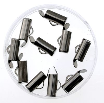Edelstahl-Endstücke 8 mm für Armbänder – 2 Stück | Perlenburg