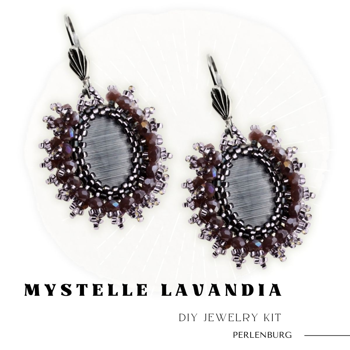 Schmuckherstellungs Set 92/ Ohrringe selber machen DIY Kit mit Perlen + Anleitung + Zubehör