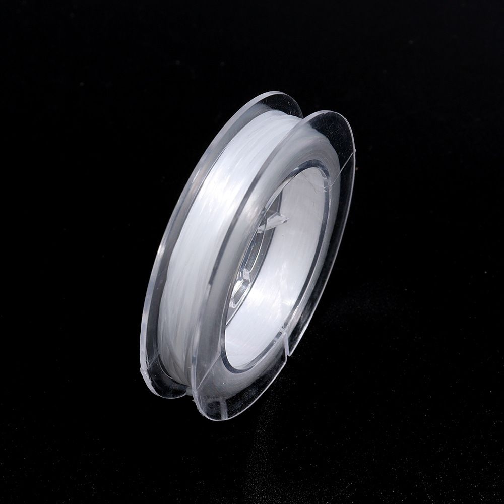 Elastischer Faden weiß 0,7mm /10m