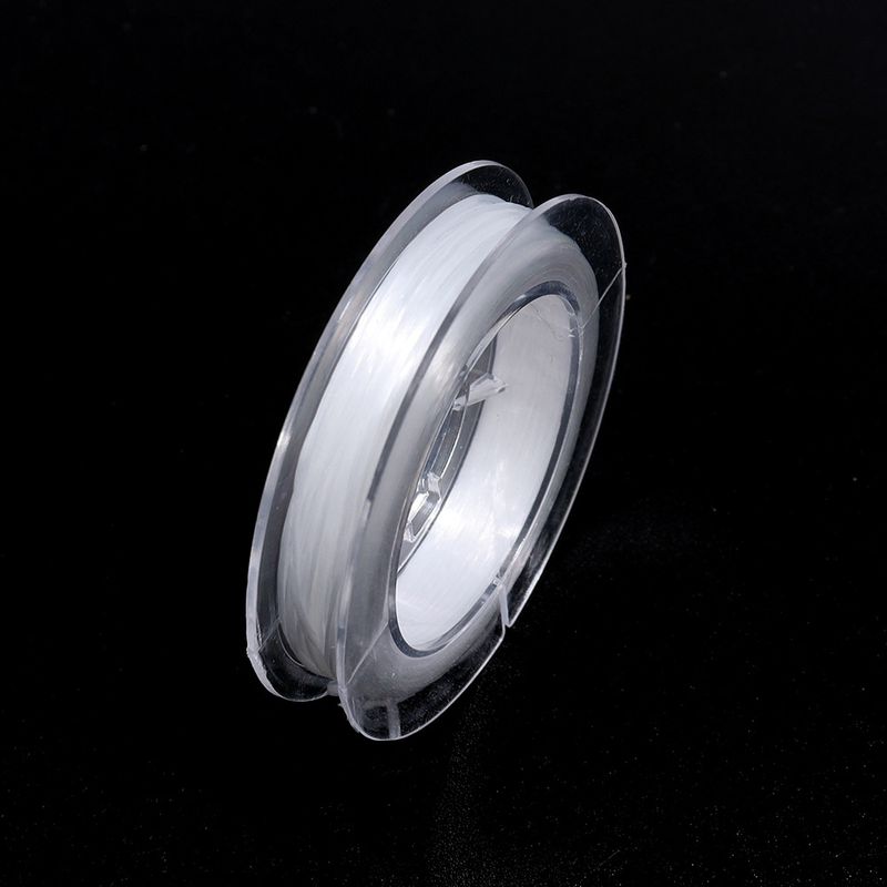 Elastischer Faden weiß 0,7mm /10m