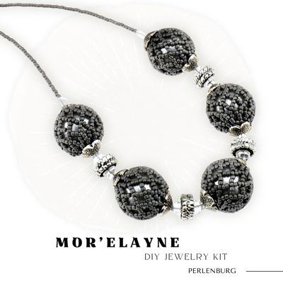 DIY-Schmuckset „Mor’Elayne“ – Halskette mit Perlen & Anleitung