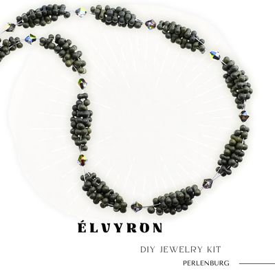 Schmuckherstellungs Set 70/ Perlenkette selber machen DIY Kit mit Perlen, Anleitung und Zubehör Schmuckherstellungs Set 70/ Perlenkette selber machen DIY Kit mit Perlen, Anleitung und Zubehör