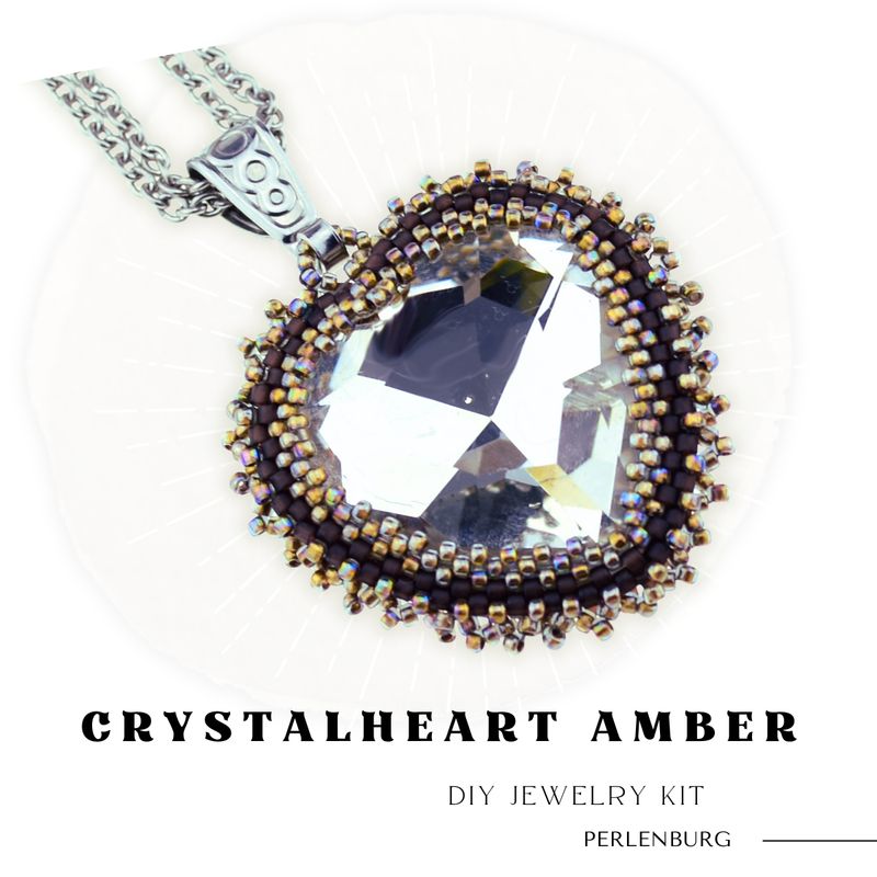 Schmuckherstellungs Set 531 / Rocailles Anhänger selber machen Anleitung + Perlen +Zubehör Schmuckherstellungs Set 531 / Rocailles Anhänger selber machen Anleitung + Perlen +Zubehör