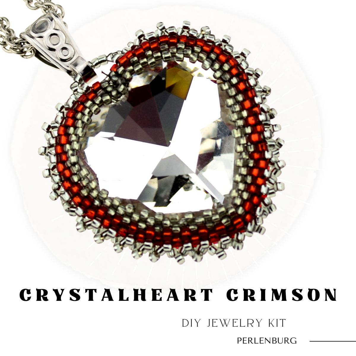 Schmuckherstellungs Set 531 / Rocailles Anhänger selber machen Anleitung + Perlen +Zubehör