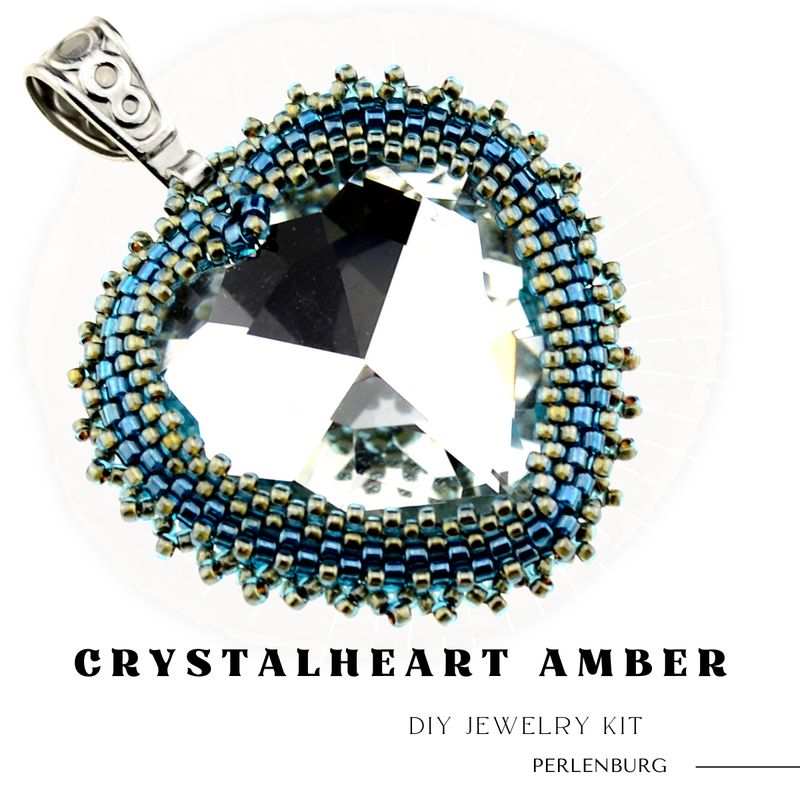 Schmuckherstellungs Set 531 / Rocailles Anhänger selber machen Anleitung + Perlen +Zubehör