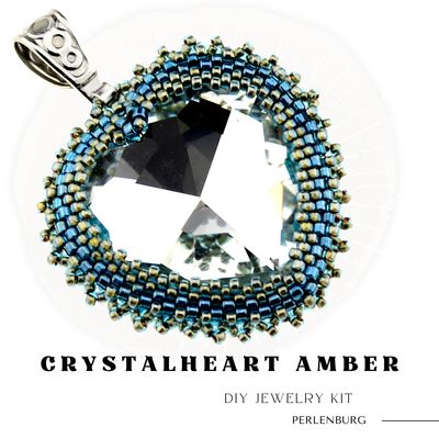 Schmuckherstellungs Set 531 / Rocailles Anhänger selber machen Anleitung + Perlen +Zubehör