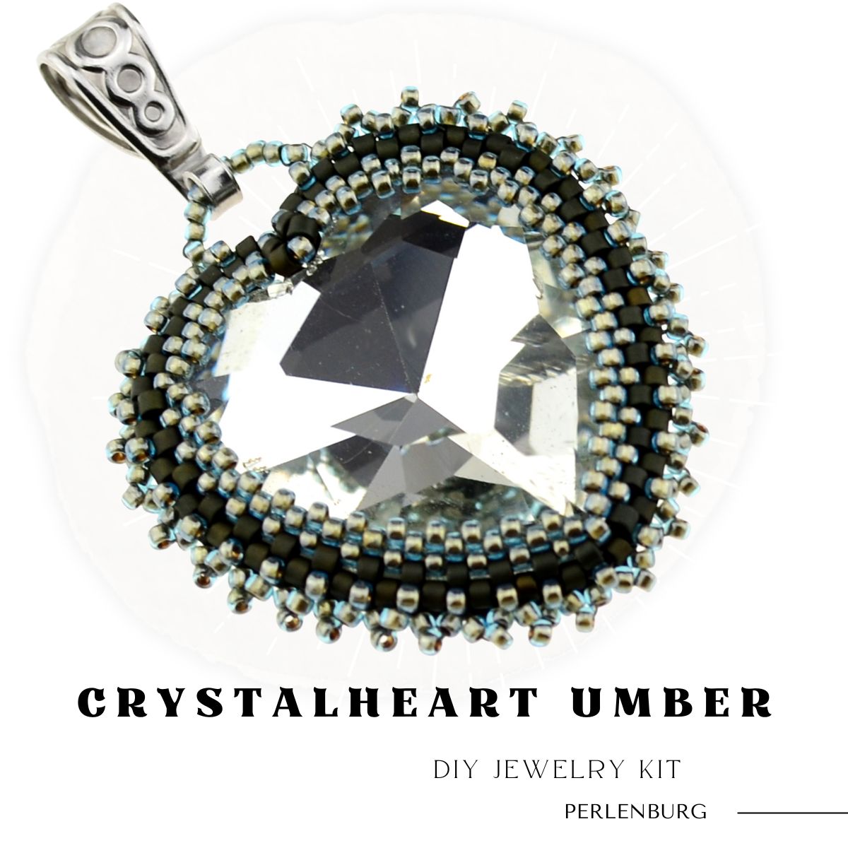 Schmuckherstellungs Set 531 / Rocailles Anhänger selber machen Anleitung + Perlen +Zubehör