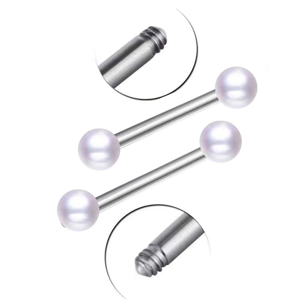 Edelstahl-Gewindestab 1,6×19 mm für Wechselfingerring mit 5 mm Perlenkugeln / 1 Stück