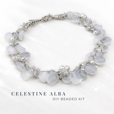 58. Bastelidee / Perlenkette häkeln mit Anleitung 58. Bastelidee / Perlenkette häkeln mit Anleitung