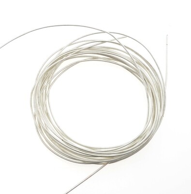 Hart French Wire 1mm, französischer Draht, Boullondraht silber / 50cm Hart French Wire 1mm, französischer Draht, Boullondraht silber / 50cm