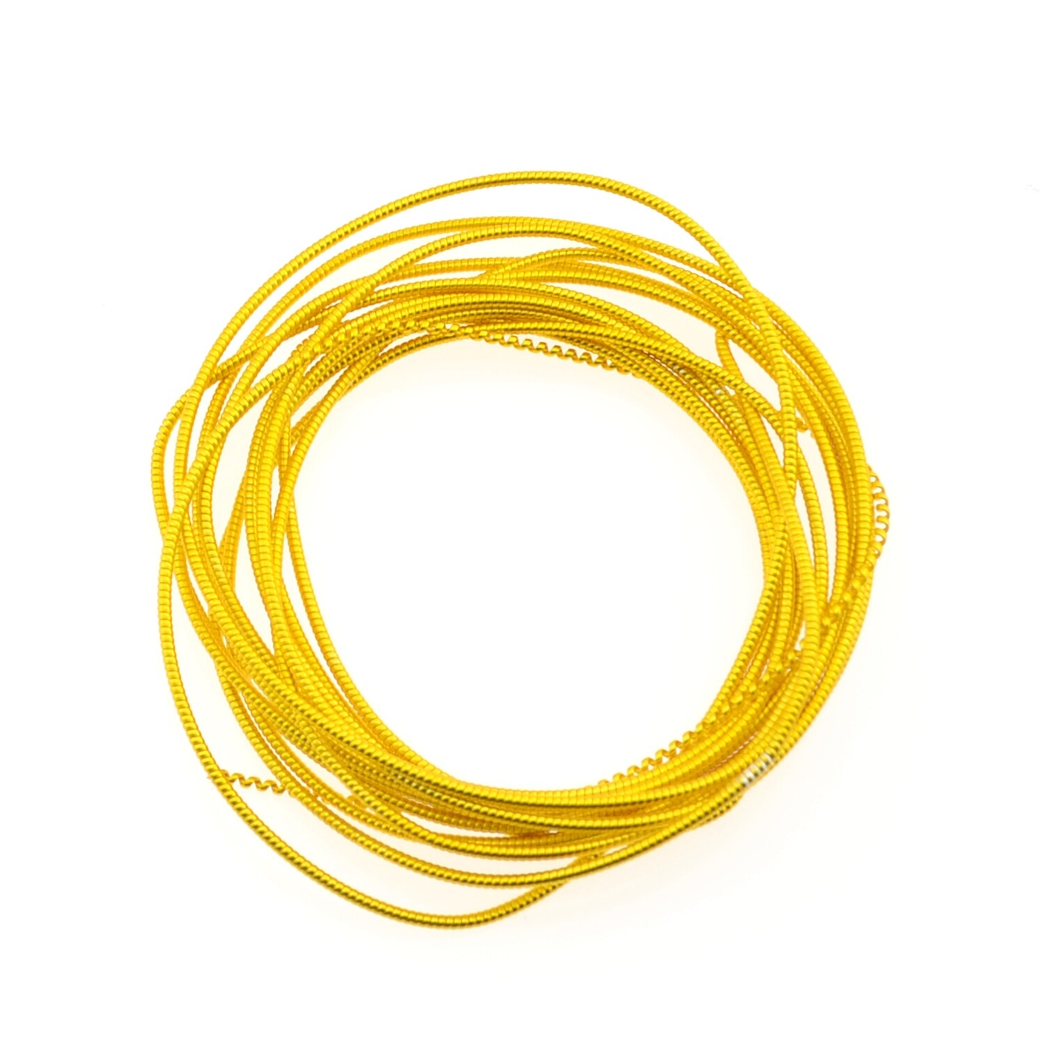 Weich French Wire 1mm, französischer Draht, Boullondraht gold/ 50cm