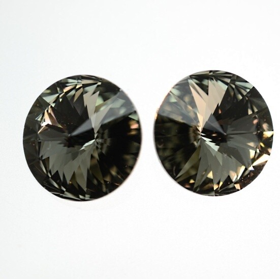 Kristall- Elements Kristall rivoli 14mm black diamond / 1 Stück