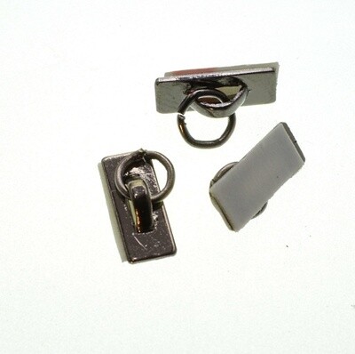 Ösen zum Kleben – Rechteckig, 10×5 mm ür Sonnenhänger, Fensterdeko, Handydeko, Weihnachtsdekoration, Geschenkanhänger u.v.m./ 5 Stück