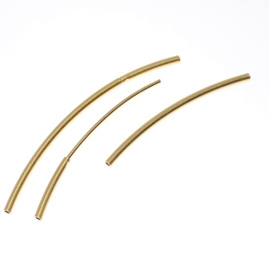 Steckverschluss goldfarben 0,5 mm