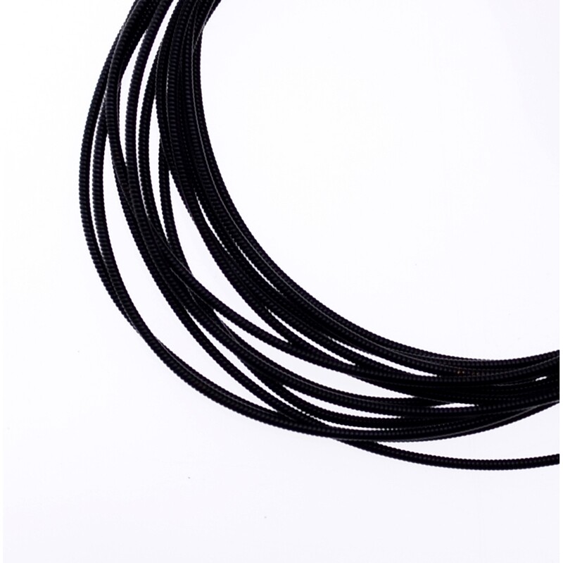 Hart French Wire 1mm, französischer Draht, Boullondraht schwarz / 50cm