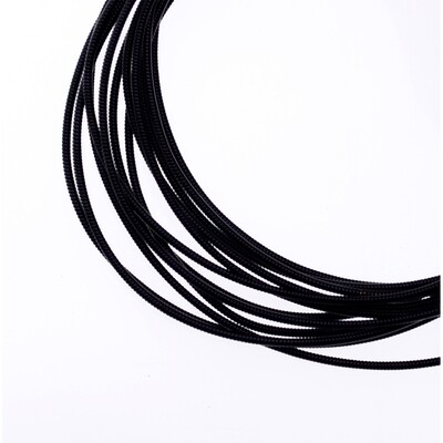 Hart French Wire 1mm, französischer Draht, Boullondraht schwarz / 50cm