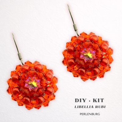 DIY Schmuckset Libellia Rubi – Ohrringe selber machen DIY Schmuckset Libellia Rubi – Ohrringe selber machen