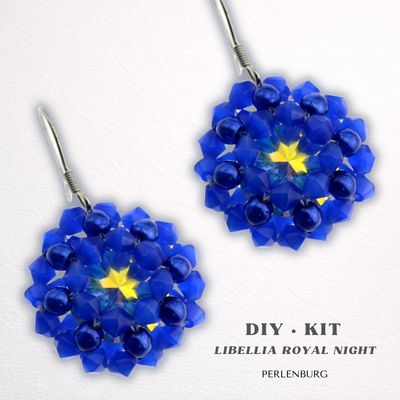 DIY Schmuckset Libellia Royal Night – Ohrringe basteln
