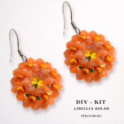 DIY-Schmuckset „Libellia Solar“ – Ohrringe mit Perlen DIY-Schmuckset „Libellia Solar“ – Ohrringe mit Perlen