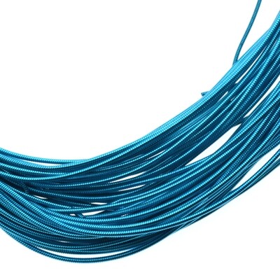 Hart French Wire 1mm, französischer Draht, Boullondraht h.blau / 50cm Hart French Wire 1mm, französischer Draht, Boullondraht h.blau / 50cm