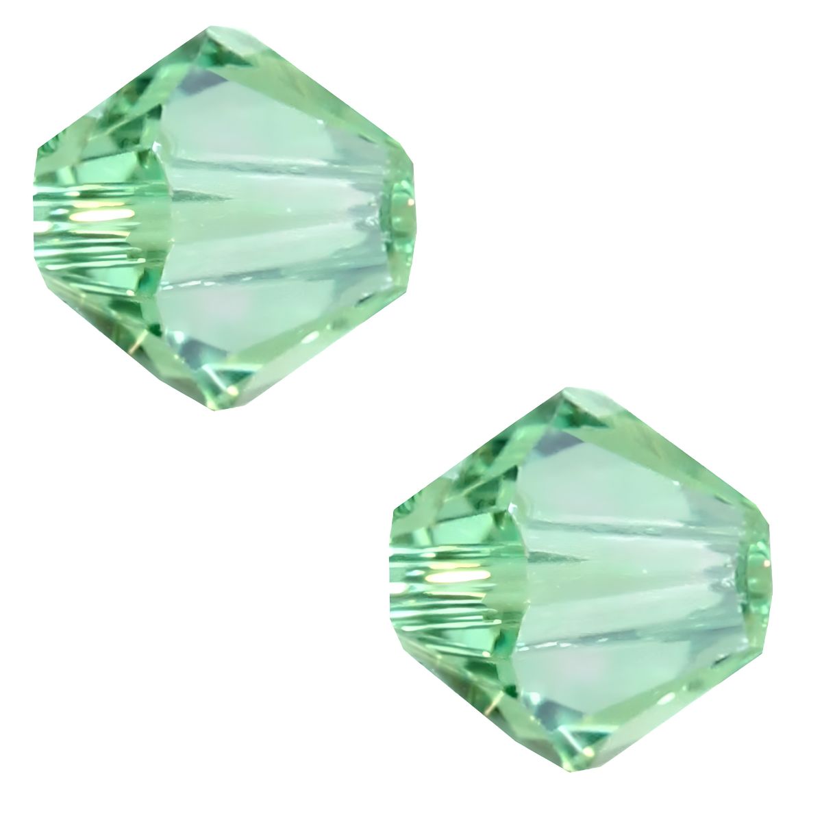 Swarovski® Elements Bicone-Kristallperlen – Erinite, 4 mm (20 Stück) Swarovski® Elements Bicone-Kristallperlen – Erinite, 4 mm (20 Stück)
