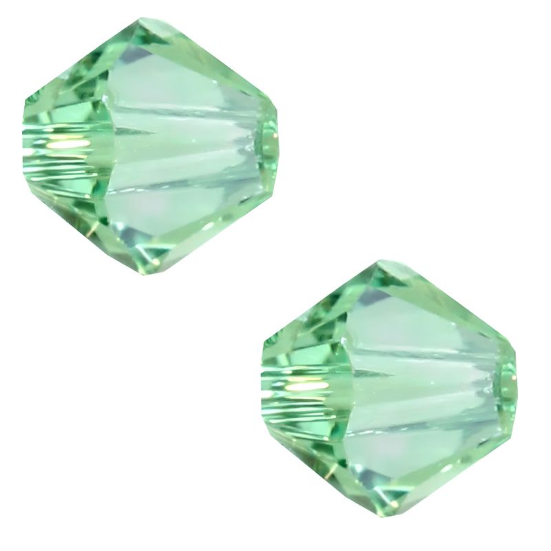Swarovski® Elements Bicone-Kristallperlen – Erinite, 4 mm (20 Stück) Swarovski® Elements Bicone-Kristallperlen – Erinite, 4 mm (20 Stück)