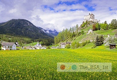 Landschaft / ENGADIN PUR / Schloss Tarasp / (S) (M) (L) / Ab CHF 44.00