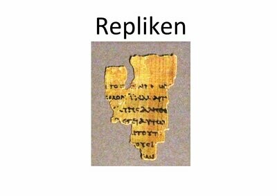 Repliken zur Bibel