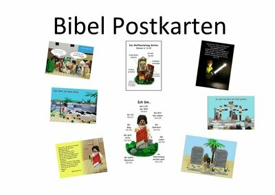 Bibel- Postkarten