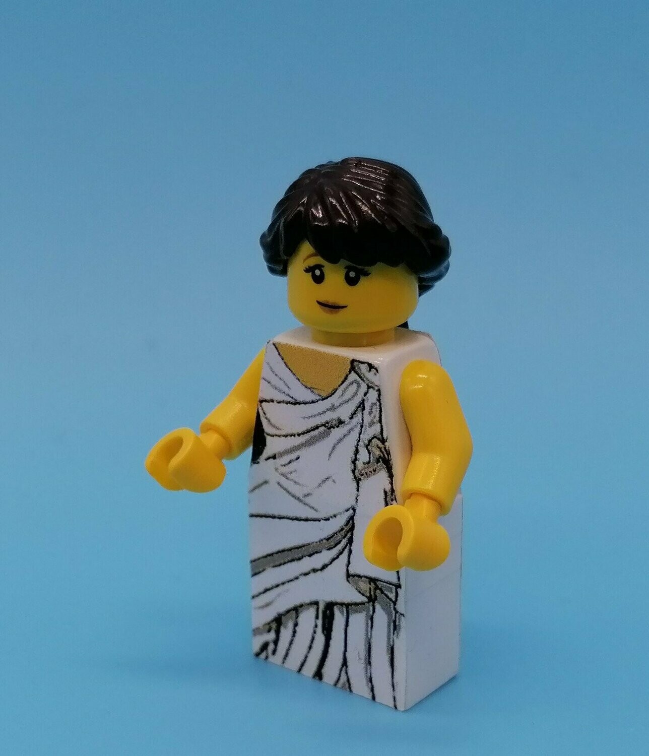 Königin Esther Minifigur mit zwei Gesichtern