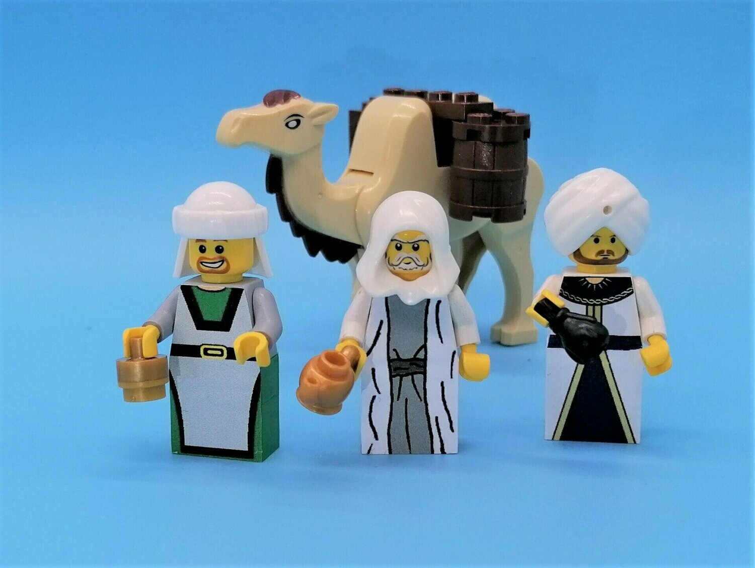 Drei Weise aus dem Morgenland  Minifiguren  mit Kamel