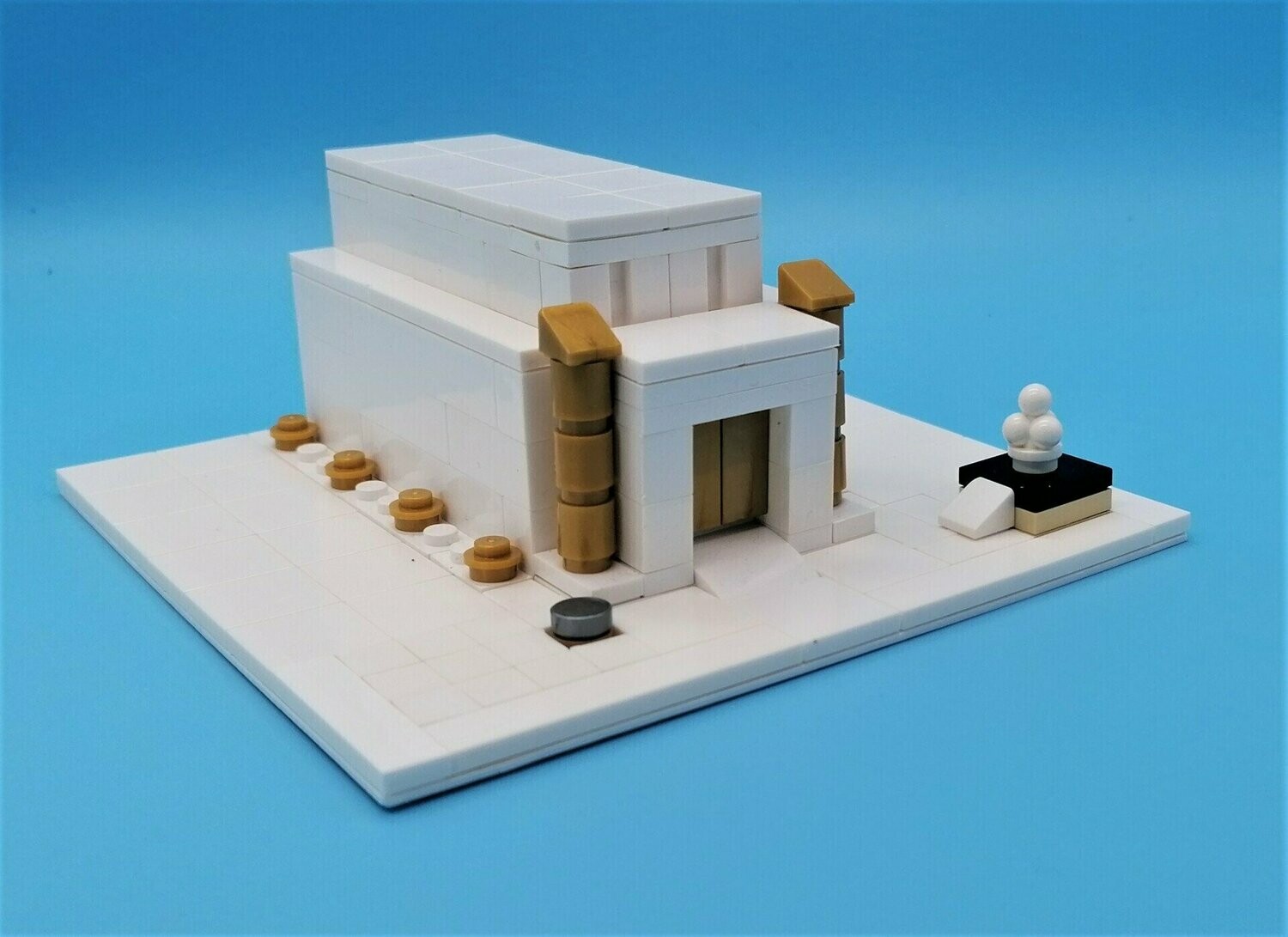 Tempel Salomos als Bausatz mit 160 Steinen