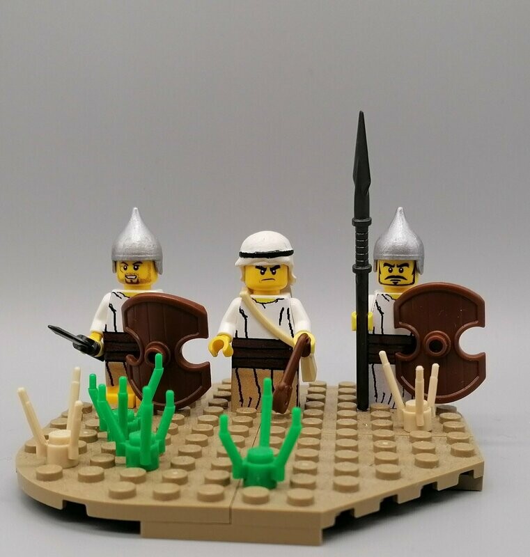 3 jüdische Soldaten (AT) Minifiguren 3 jüdische Soldaten (AT) Minifiguren