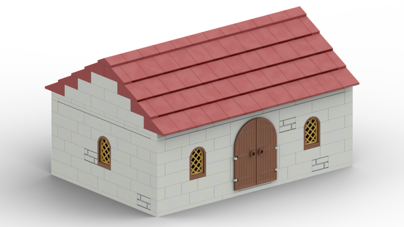 Bauanleitung für kleine Synagoge für Minifiguren Bauanleitung für kleine Synagoge für Minifiguren