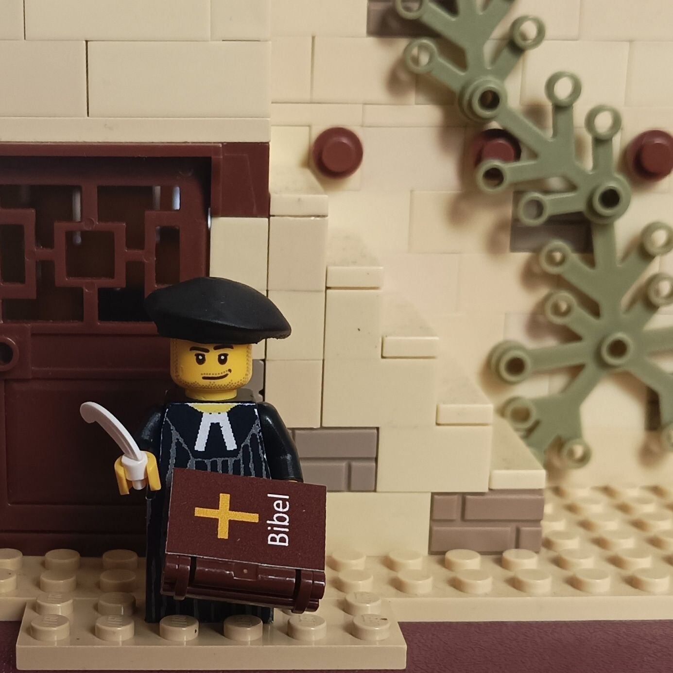 Luther Minifigur mit Hut