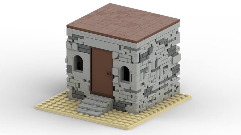 Bibelhaus grau Nr. 6