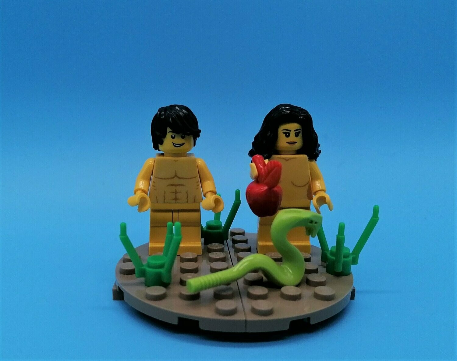 Adam und Eva Minifiguren Adam und Eva Minifiguren
